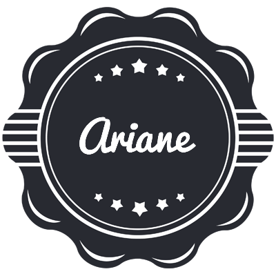 Ariane badge logo