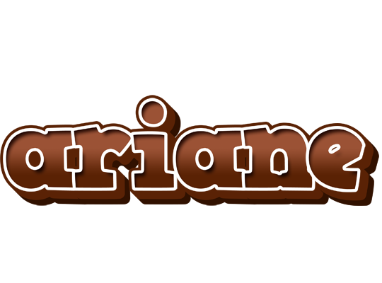 Ariane brownie logo