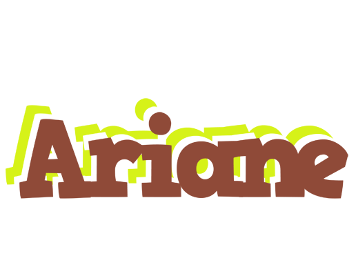 Ariane caffeebar logo