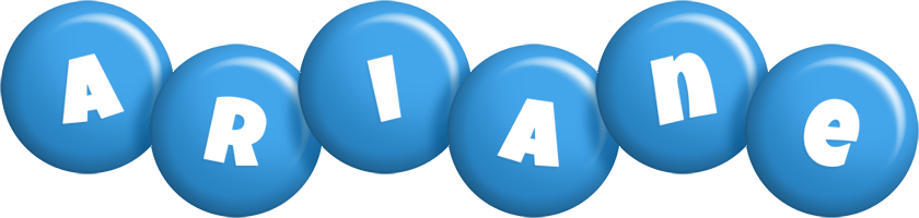 Ariane candy-blue logo