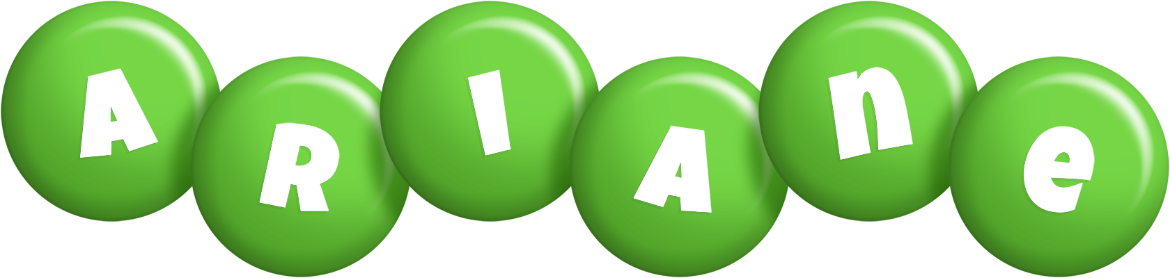 Ariane candy-green logo