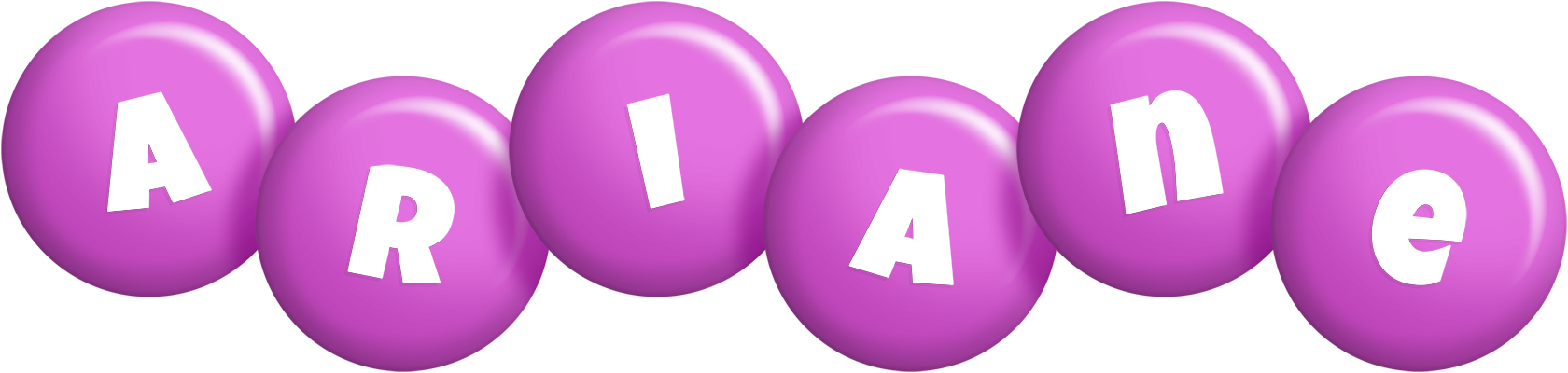 Ariane candy-purple logo