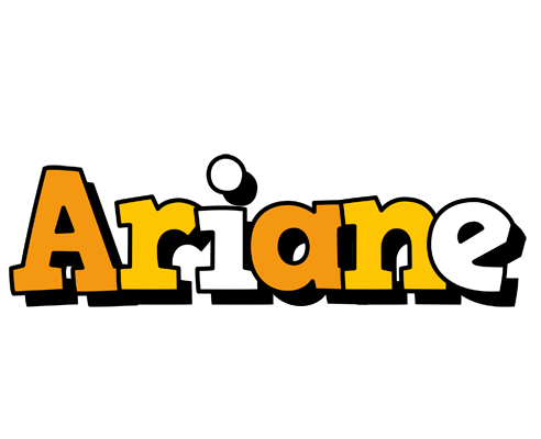 Ariane cartoon logo