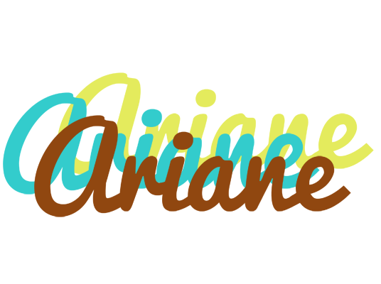 Ariane cupcake logo