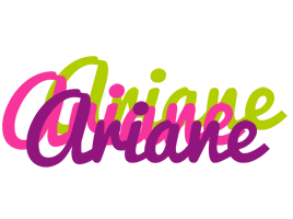 Ariane flowers logo