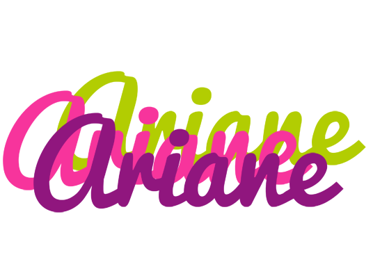 Ariane flowers logo
