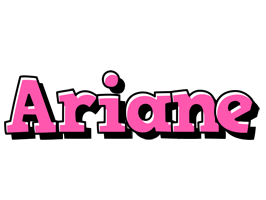 Ariane girlish logo