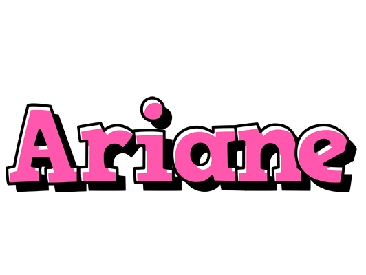 Ariane girlish logo