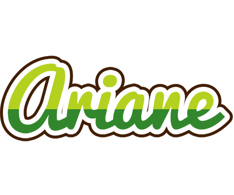 Ariane golfing logo