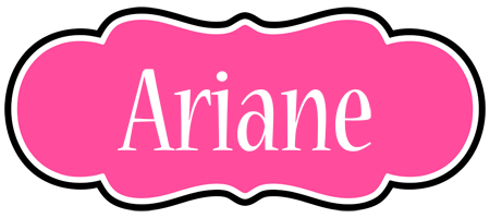 Ariane invitation logo