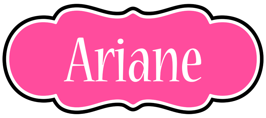 Ariane invitation logo