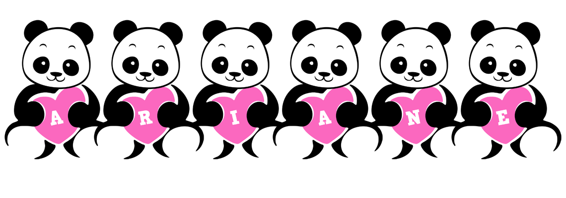 Ariane love-panda logo