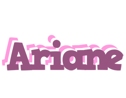 Ariane relaxing logo