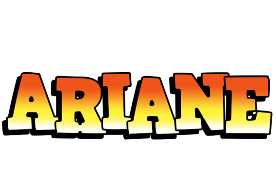 Ariane sunset logo