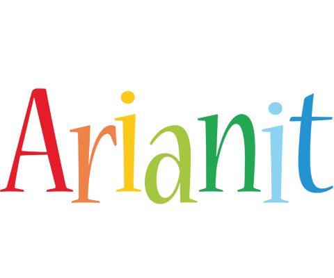 Arianit birthday logo