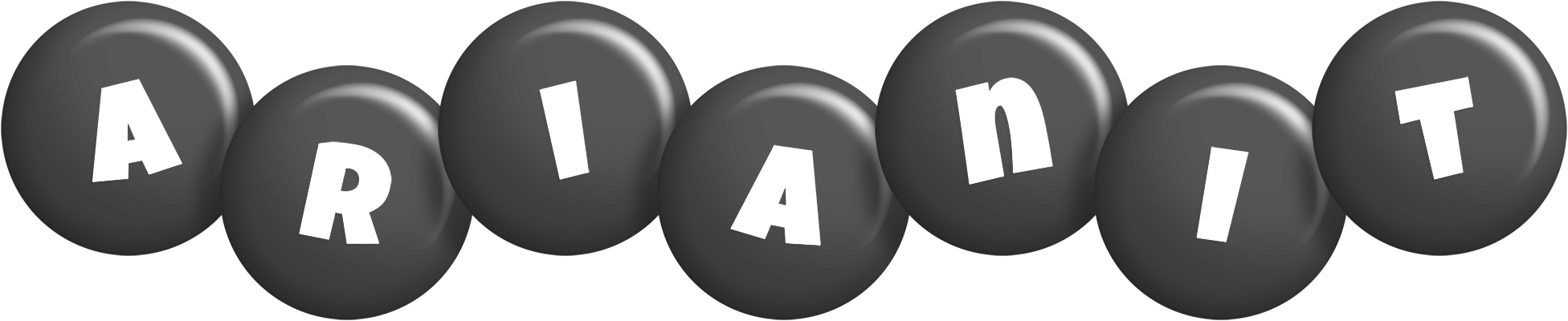Arianit candy-black logo