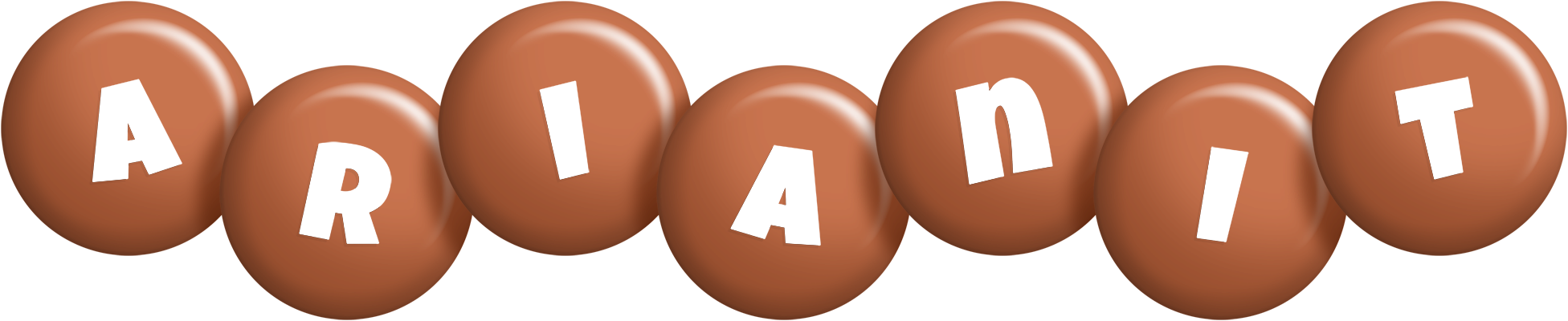 Arianit candy-brown logo