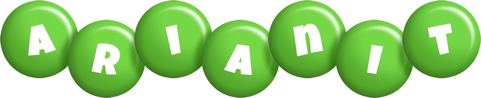 Arianit candy-green logo