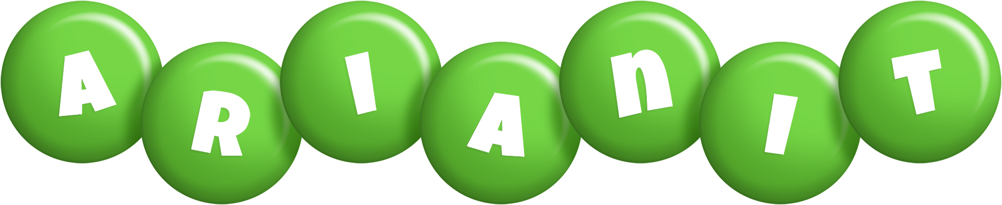 Arianit candy-green logo