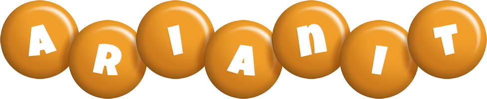 Arianit candy-orange logo