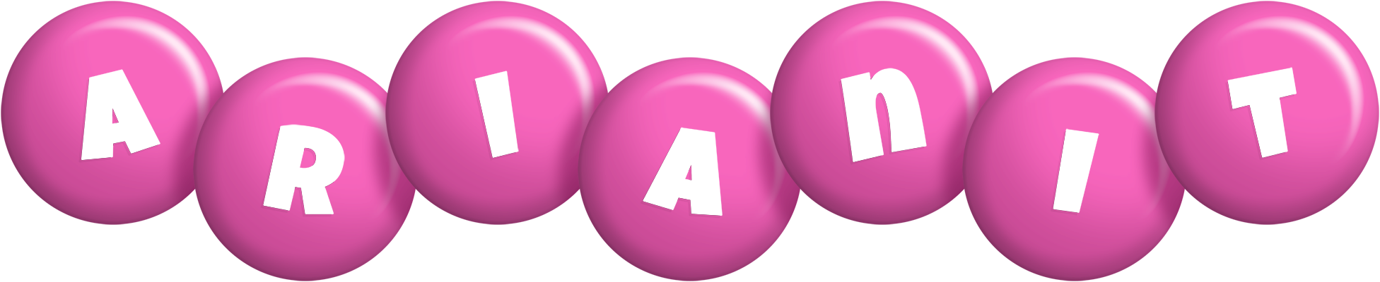 Arianit candy-pink logo