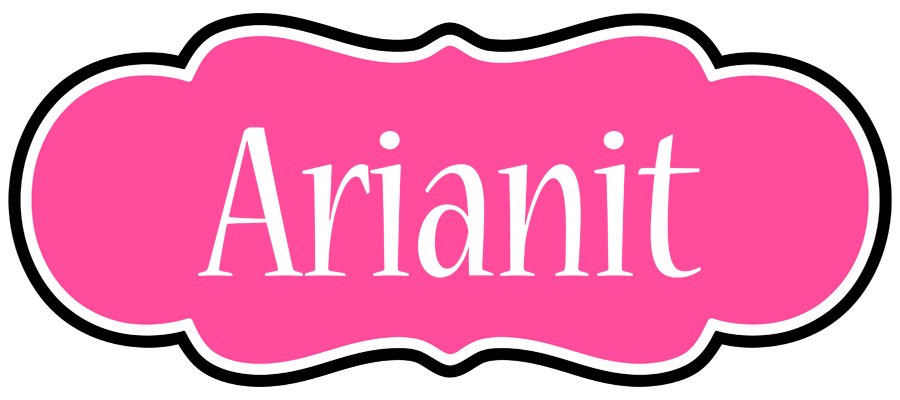Arianit invitation logo