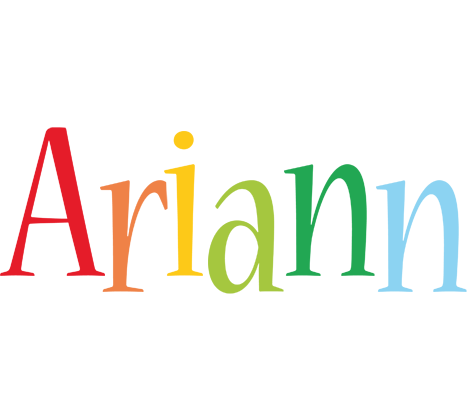 Ariann birthday logo