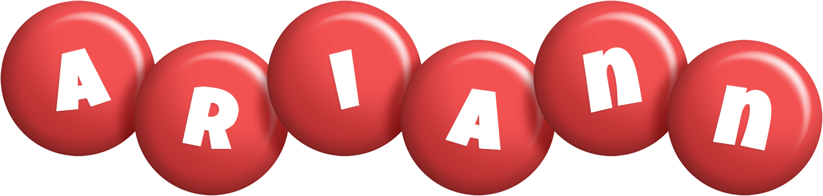 Ariann candy-red logo