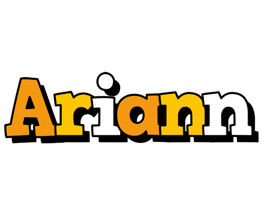 Ariann cartoon logo