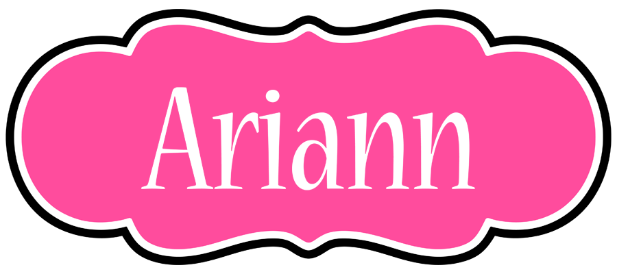Ariann invitation logo