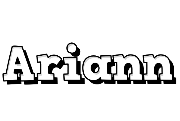 Ariann snowing logo