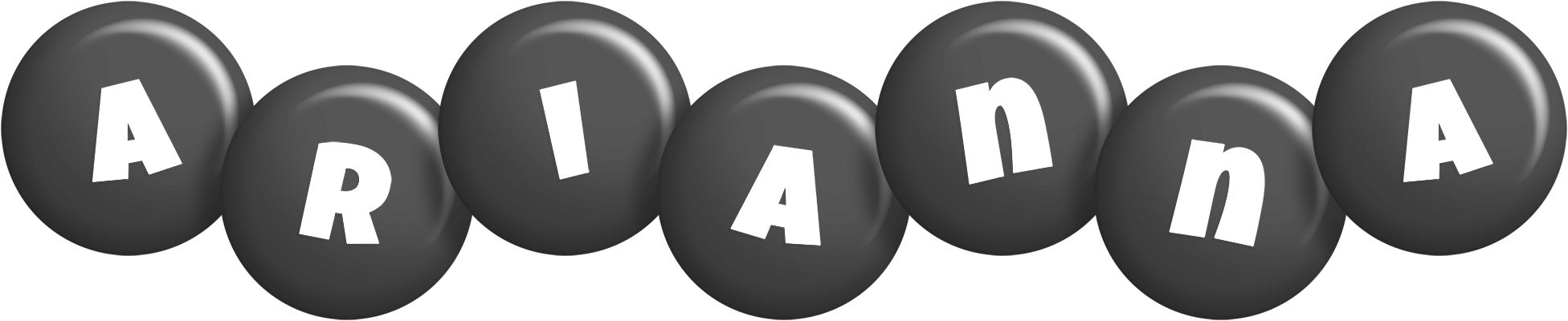 Arianna candy-black logo