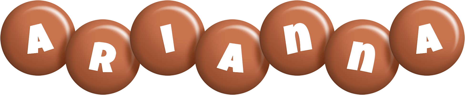 Arianna candy-brown logo