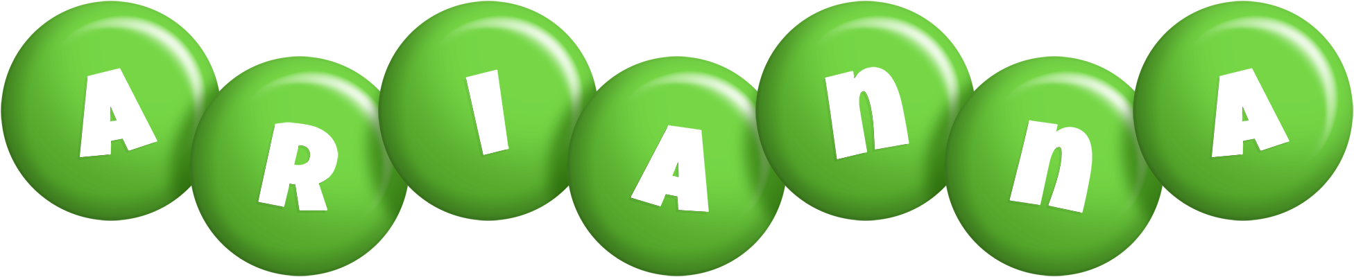 Arianna candy-green logo
