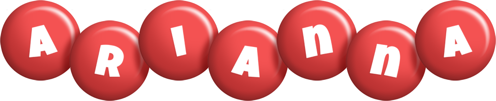 Arianna candy-red logo