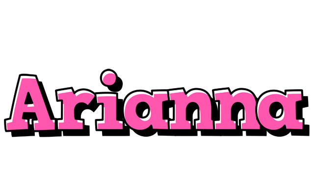 Arianna girlish logo