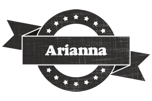 Arianna grunge logo