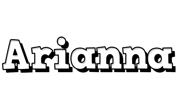Arianna snowing logo