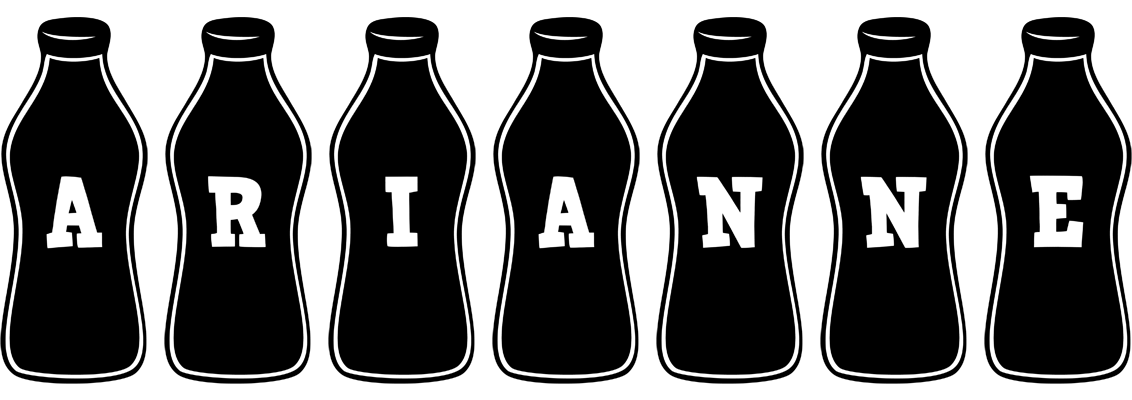 Arianne bottle logo