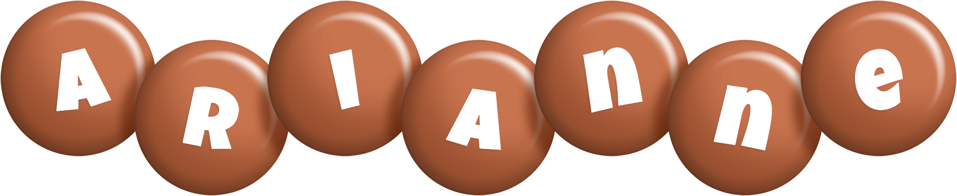 Arianne candy-brown logo