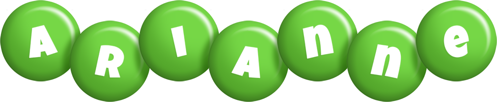 Arianne candy-green logo