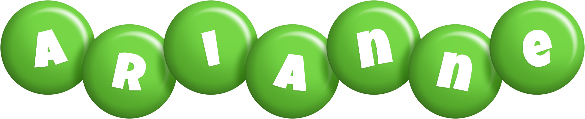Arianne candy-green logo