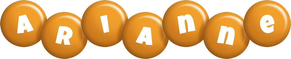 Arianne candy-orange logo
