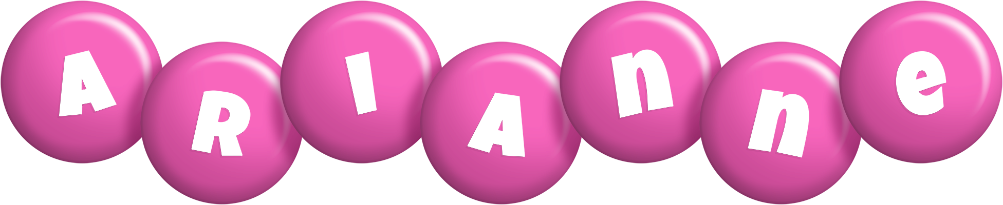 Arianne candy-pink logo