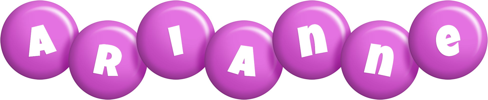 Arianne candy-purple logo