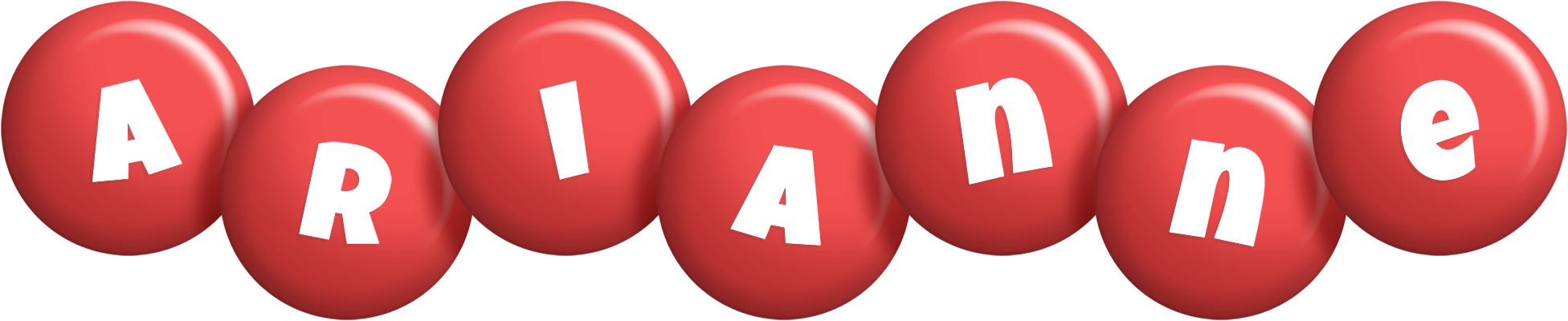 Arianne candy-red logo
