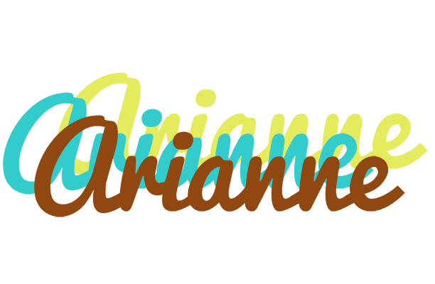 Arianne cupcake logo