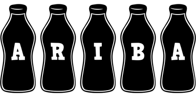 Ariba bottle logo