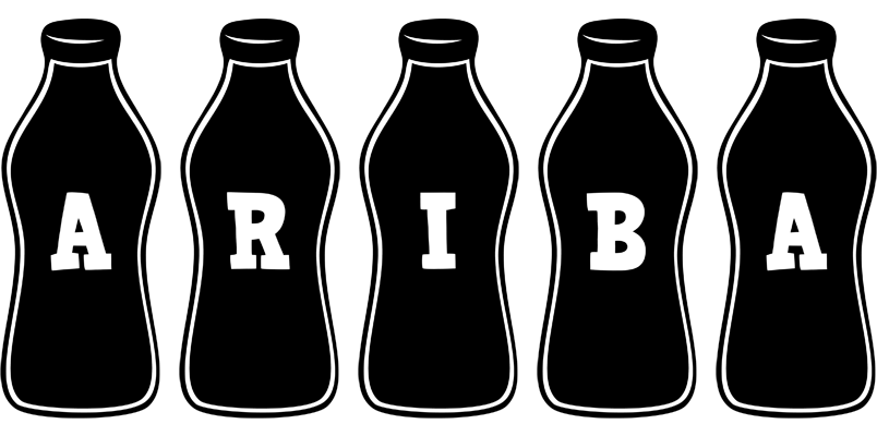 Ariba bottle logo