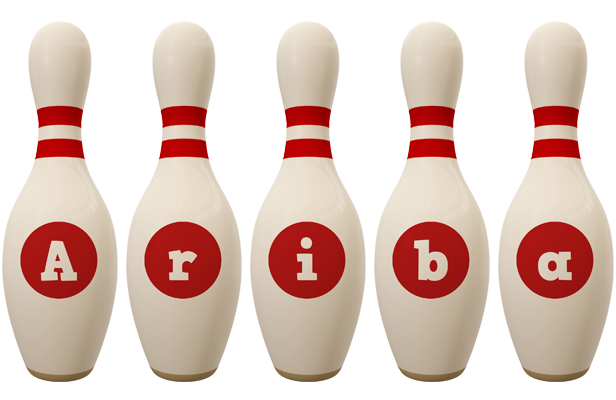 Ariba bowling-pin logo